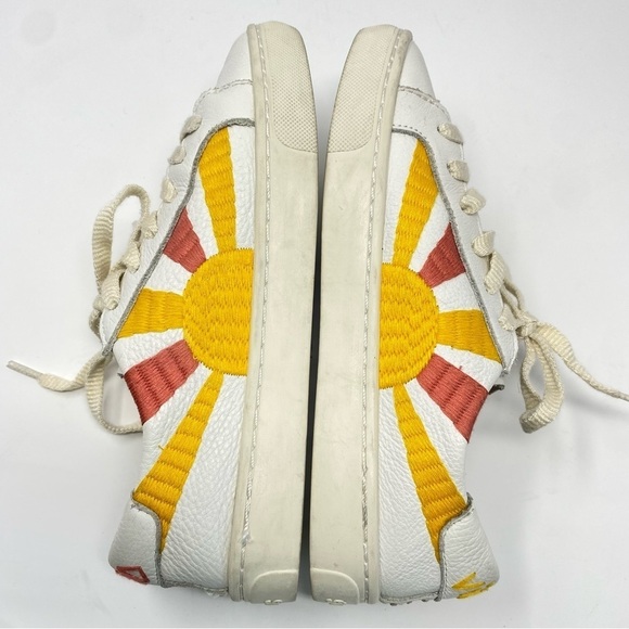 Soludos‎ rainbow wave sneakers size 5 leather upper - Picture 7 of 14